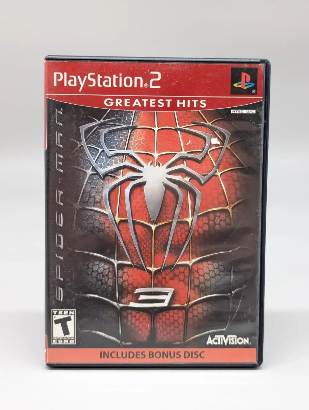 Spider-Man 3 PlayStation 2, PS2 Spiderman + Manual No Bonus Disc